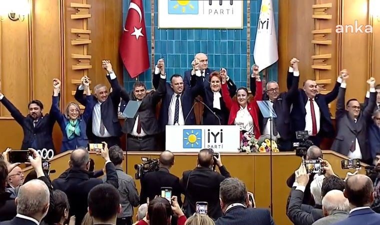 Son Dakika: Akşener kürsüde: Adaylarını açıklıyor