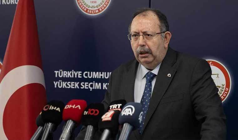 YSK Başkanı Ahmet Yener açıkladı: Yerel seçime katılabilecek siyasi partiler belli oldu