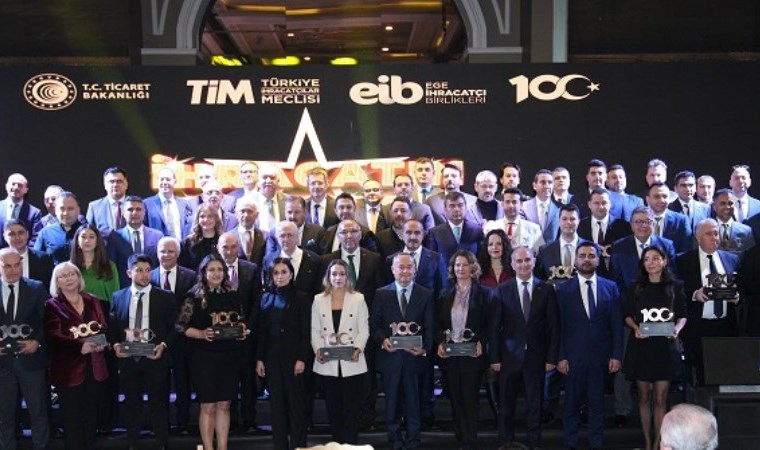 İhracatın yıldızları ödüllerine kavuştu