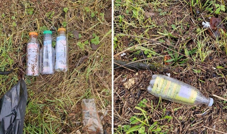 Çevreci grup ortaya çıkardı: ‘Plastik şişelere sokulmuş İncil’den ayetler…’