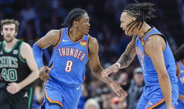 NBA’de Oklahoma City Thunder, Boston Celtics’in serisine son verdi!