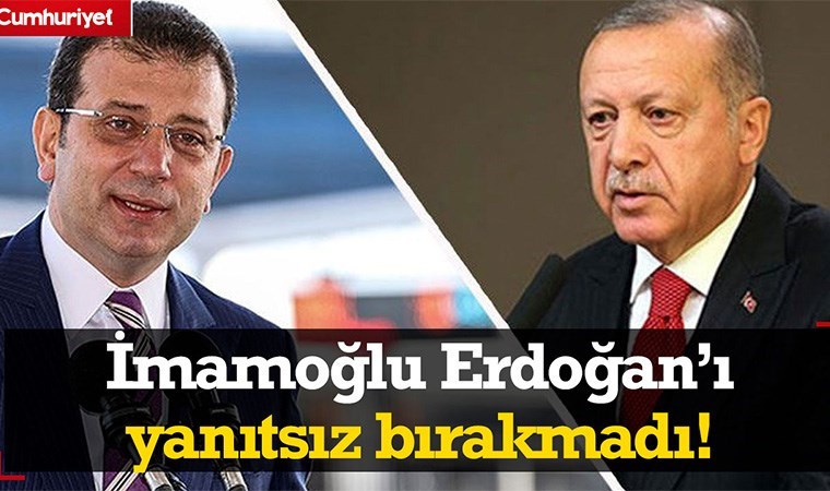 İmamoğlu, Erdoğan’ı yanıtsız bırakmadı: ‘Bu bir yüzleşmedir’