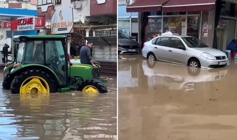 İzmir’de sağanak: Bir ilçede okullar tatil edildi