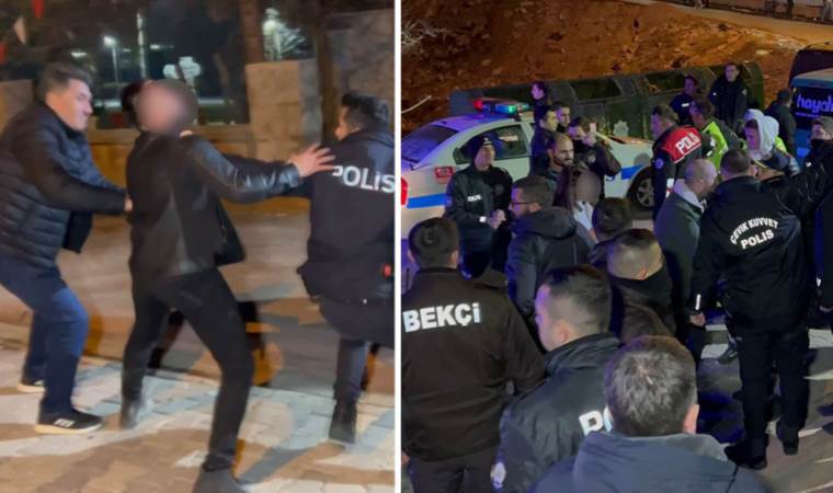 Yeni yılın ilk saatlerinde hareketli dakikalar… Aksaray’da ‘Yan baktın’ kavgası: 20 kişi birbirine girdi!