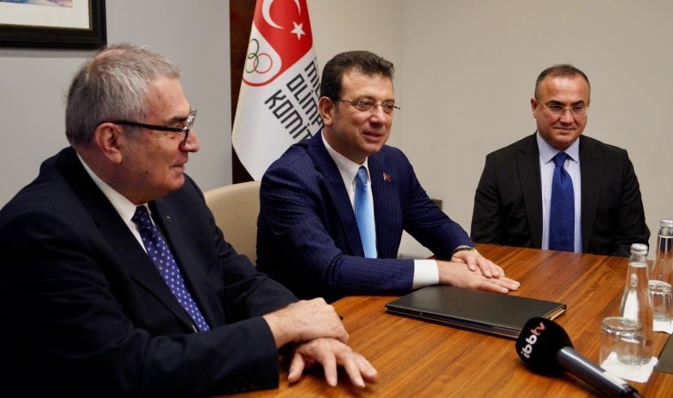 Ekrem İmamoğlu TMOK toplantısına misafir oldu: ‘2027 Avrupa Oyunları’na talibiz’