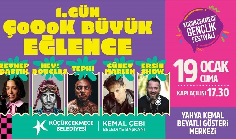 Sömestirin en genç festivali 19 Ocak’ta Küçükçekmece’de başlıyor