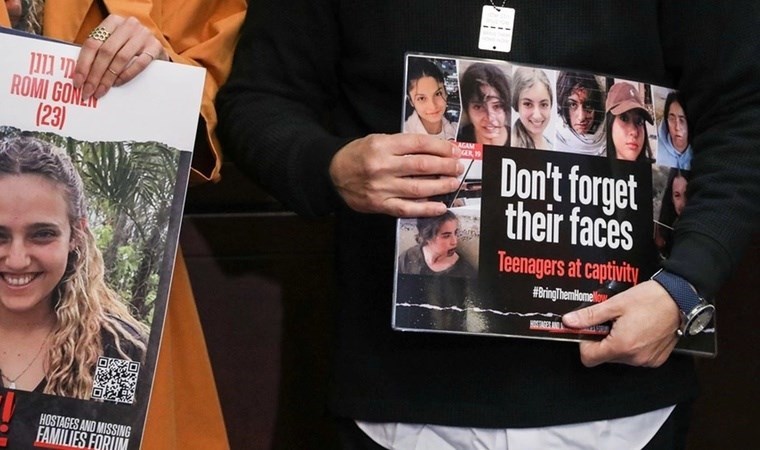 Savaş uçakları Gazze üzerinde: Havadan esir broşürleri atıldı