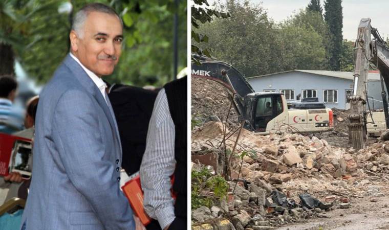 Adil Öksüz’ün görev yaptığı o bina tamamen yıkıldı