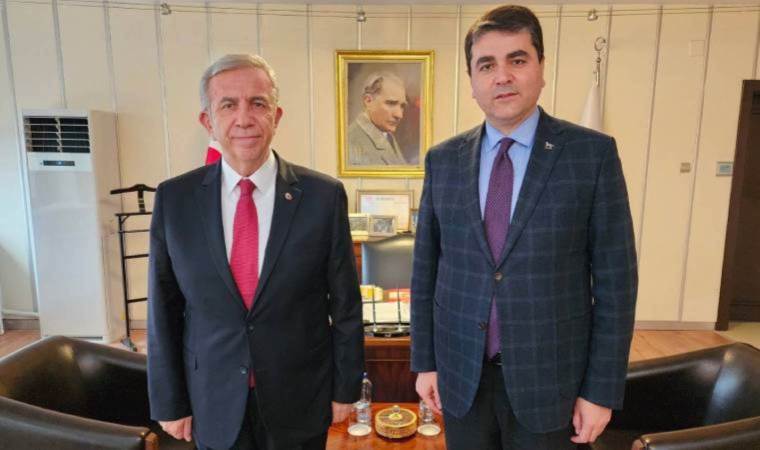 Mansur Yavaş’tan Gültekin Uysal’a ziyaret: Gündem yerel seçim