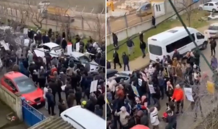 TOKİ mağdurlarından Murat Kurum protestosu