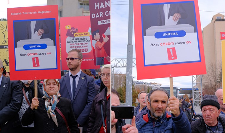 TOKİ mağdurları AKP'ye seslendi: İstanbul Tuzla vatandaşınız da peki biz neyiz?