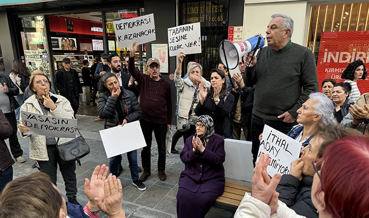 Karşıyaka'da 'ithal aday' protestosu: 'Yeniden belirleme' talebi!