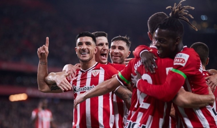 Athletic Bilbao gol oldu yağdı!