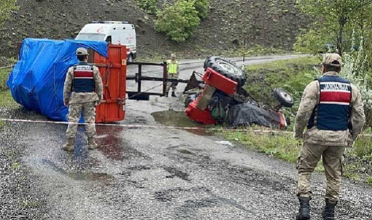 Kars’ta acı olay… Devrilen traktörün altında can verdi!