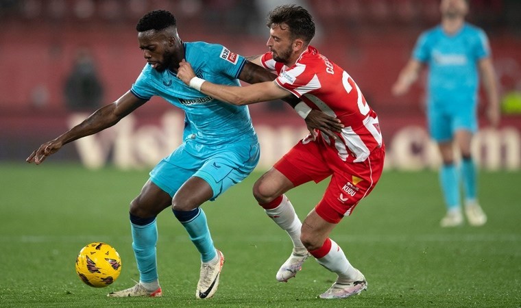 Almeria 10 kişi kaldı: Athletic Bilbao deplasmanda kayıp!