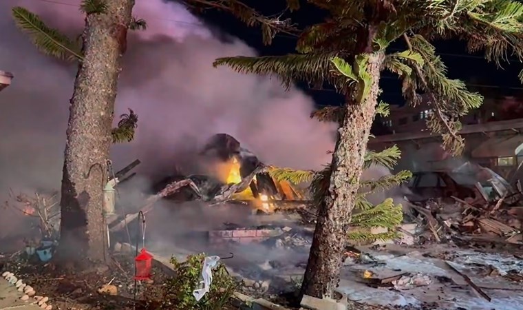 ABD’de karavan parkına uçak düştü