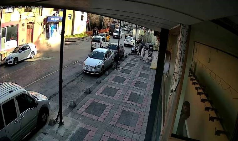 Tekel bayi önüne patlayıcı atıp kaçtılar!