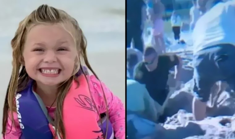 Plajda akıl almaz kaza: 7 yaşındaki kızın yaşamına mal oldu