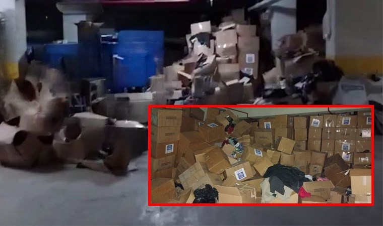 Deprem yardımları AKP’li belediyenin otoparkından çıktı