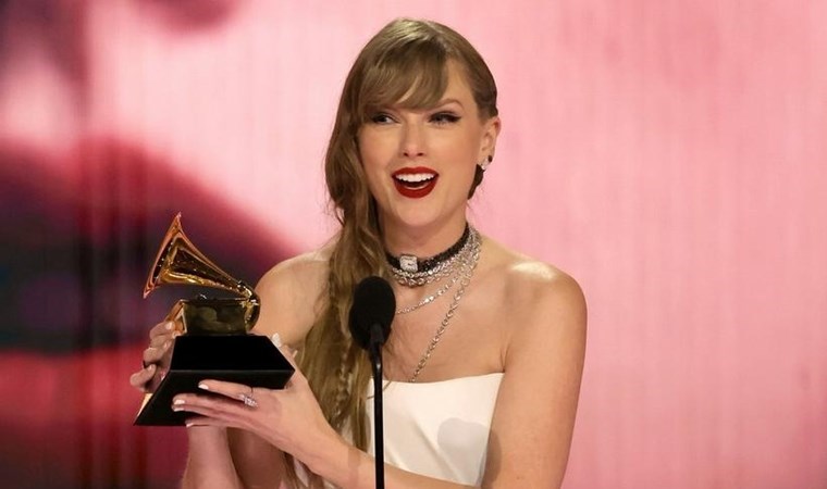Taylor Swift grammy kazandı: Ekibine 5 milyon TL’lik hediye dağıttı