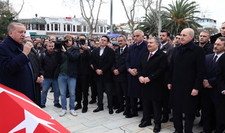 Erdoğan yazar Alev Alatlı’nın cenaze törenine katıldı: ‘Bizimle yol arkadaşlığı yapan bir ablamızdı’