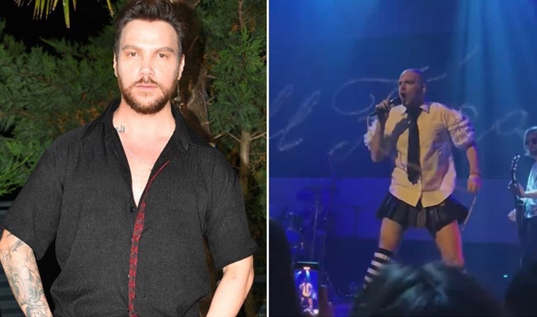 Sinan Akçıl’dan konserde etek giyen Bartu Küçükçağlayan’a tepki çeken yorum