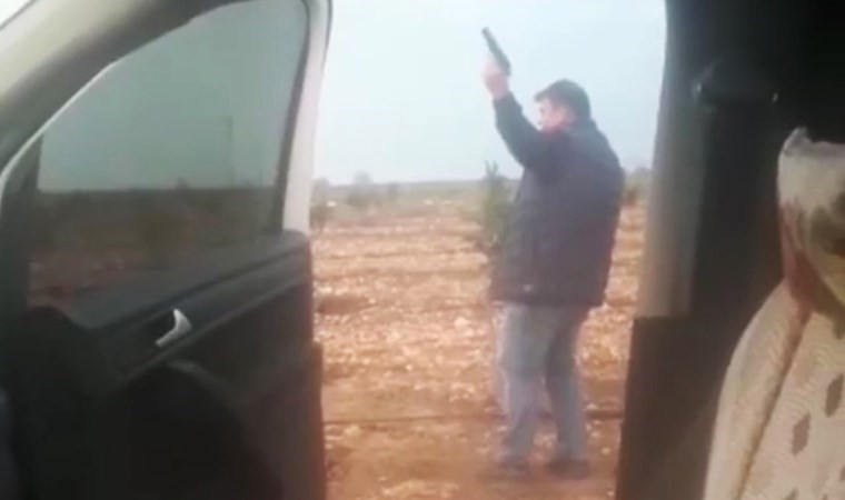 Zeydan Karalar’ın Özel Kalem Müdürü Samet Güdük’ü vuran şahsın havaya ateş ederken görüntüsü ortaya çıktı