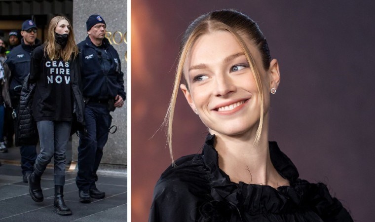 Euphoria’nın yıldız oyuncusu Hunter Schafer’e Filistin protestosunda gözaltı