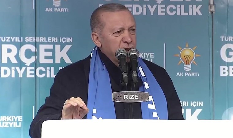 Erdoğan Rize’de: ‘Türkiye’yi her alanda 10 kat büyüttük’
