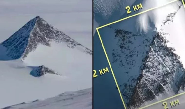 Bilim insanlarından çarpıcı keşif: Antarktika’da ‘piramit benzeri’ yapılar bulundu