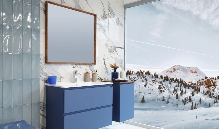 VOQ, kışın trend renkleriyle tasarladığı banyo mobilyalarını tanıttı