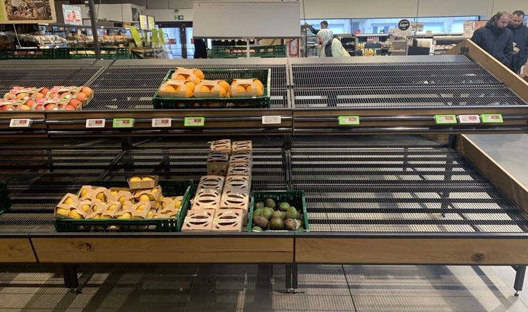 Avrupa’da gıda krizi… Protestolar sonuç verdi, raflar boşaldı!