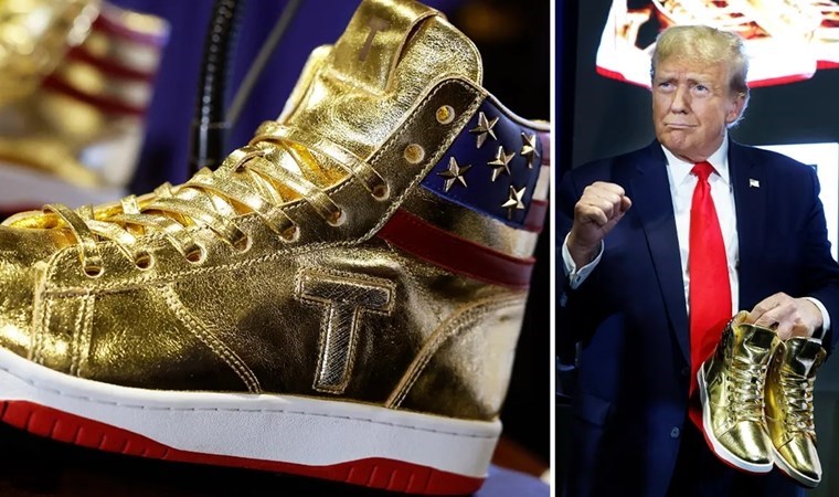 Para cezasına çarptırılmıştı: Trump ayakkabı satmaya başladı
