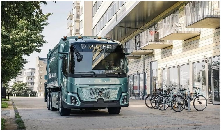 Volvo’nun tamamen elektrikli olarak tasarlanan ilk kamyonu Türkiye’ye geliyor!