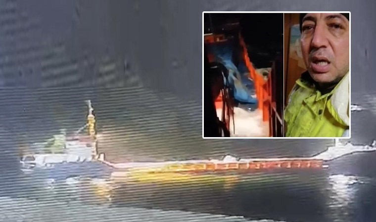 Marmara’da batan gemiden son görüntüler yayınlandı