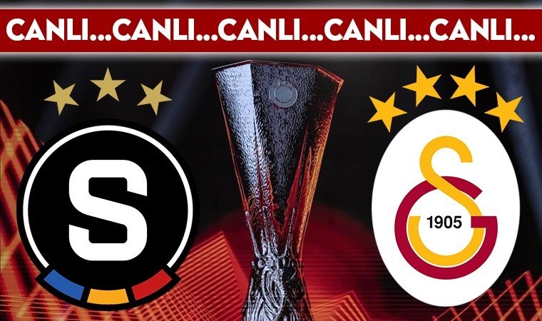 CANLI ANLATIM: Sparta Prag – Galatasaray