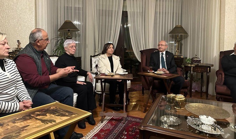 Kemal ve Selvi Kılıçdaroğlu’ndan Saldıray Berk’in ailesine taziye ziyareti