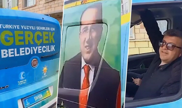 AKP’li belediye personeli seçim çalışmasına katıldı, eski başkan yakaladı