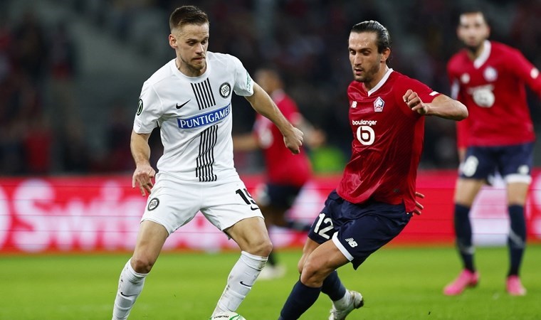 Yusuf Yazıcı, UEFA Konferans Ligi’nde çeyrek finalde!