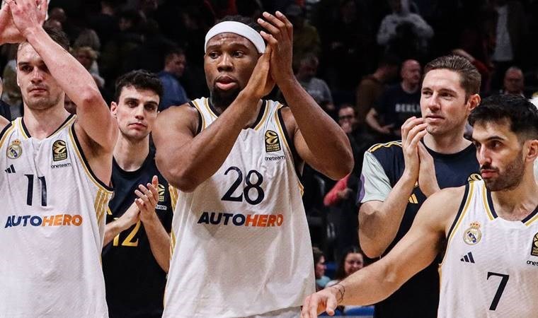 Real Madrid deplasmanda kazandı: Alba Berlin’e acımadı!