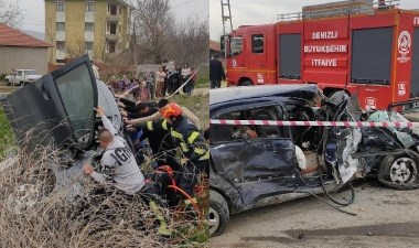 Denizli'de iki ayrı kaza… Yaralılar var! – Son Dakika Türkiye Haberleri | Cumhuriyet