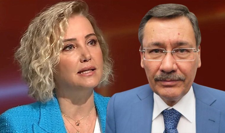 Melih Gökçek kendine yakışanı yaptı! Berna Laçin’e çirkin gönderme