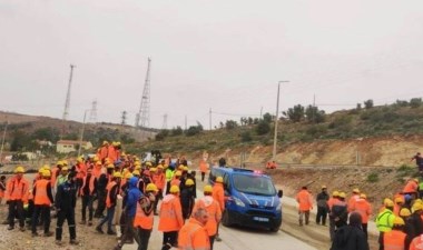 Akkuyu Nükleer Güç Santrali'nde çalışan işçiler eylemde – Son Dakika Ekonomi Haberleri | Cumhuriyet