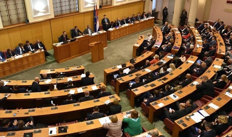 Hükümet talep etti: Hırvatistan Meclisi feshedildi