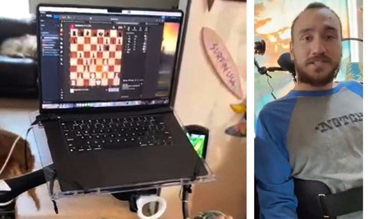 Beyin çipi yerleştirildi: Düşünce yoluyla satranç oynadı