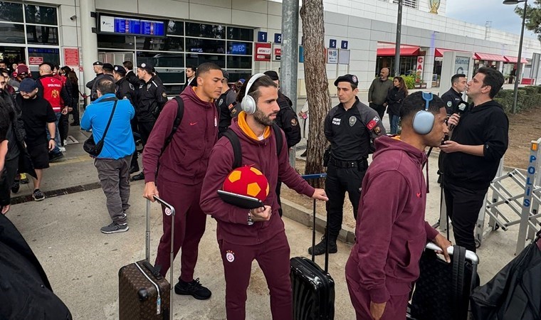 Galatasaray kamp için Antalya’da!