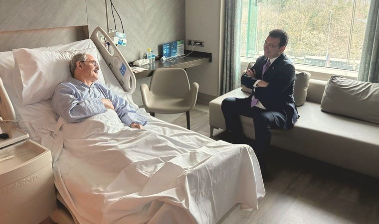 Ekrem İmamoğlu’ndan Büyükerşen’e geçmiş olsun ziyareti