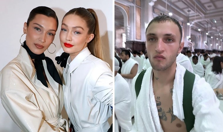 Gigi ve Bella Hadid’in erkek kardeşi Anwar Hadid umre’ye gitti