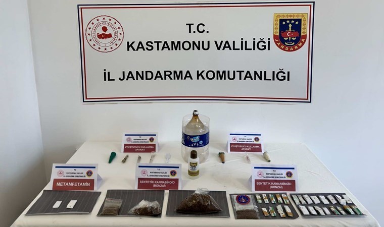 Kastamonu’da uyuşturucu operasyonu: 6 gözaltı