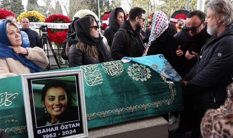 ‘Gamzeli güzel’ Bahar Öztan son yolculuğuna uğurlandı